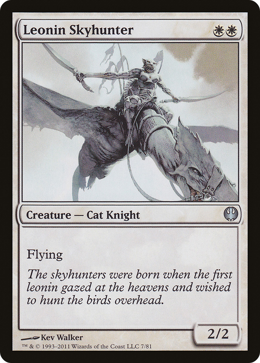 Leonin Skyhunter (DDG-007) - Duel Decks: Knights vs. Dragons