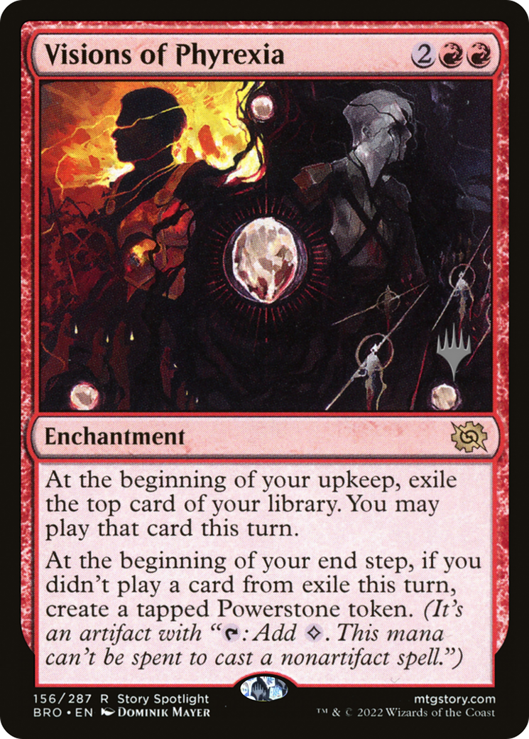 Visions of Phyrexia (PPBRO-156) - The Brothers' War Promos (Promo Pack)