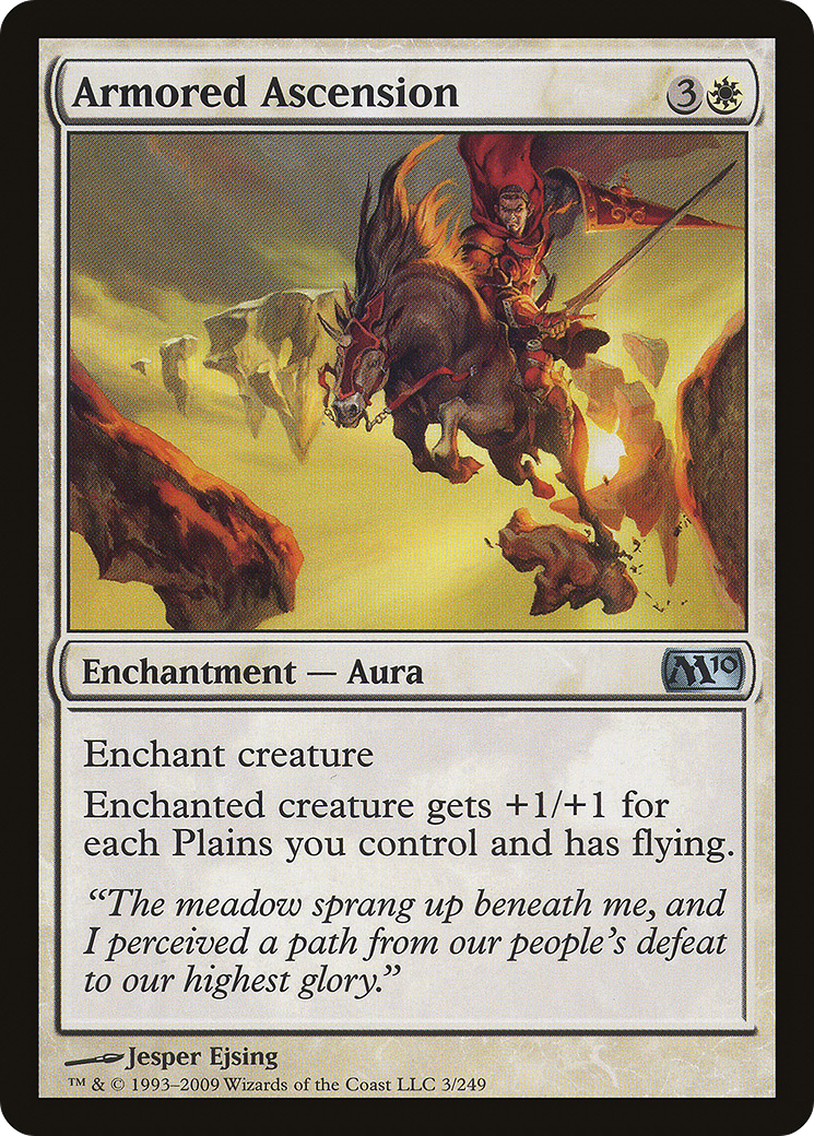 Armored Ascension (M10-003) - Magic 2010 Foil