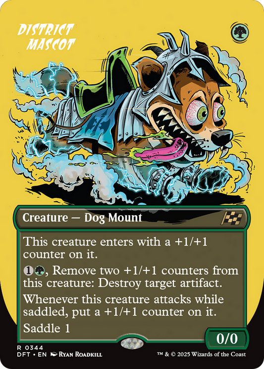 District Mascot  (Borderless)(DFT-344) - Aetherdrift