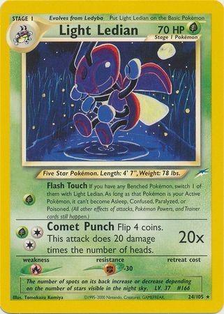Light Ledian 024/105 - Neo Destiny Unlimited - Rare