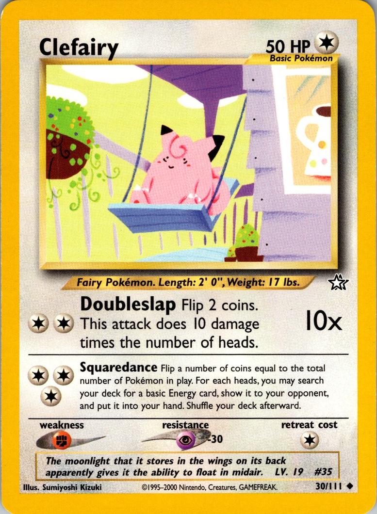 Clefairy 030/111 - Neo Genesis Unlimited - Uncommon