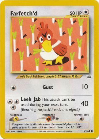 Farfetch'd 043/064 - Neo Revelation Unlimited - Common