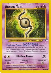 Unown [S] 087/105 - Neo Destiny Unlimited - Common