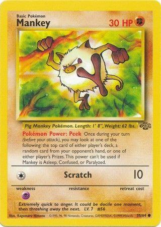 Mankey 055/064 - Jungle Unlimited - Common