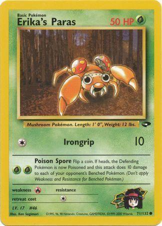 Erika's Paras 071/132 - Gym Challenge Unlimited - Common