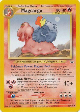 Magcargo 033/064 - Neo Revelation Unlimited - Uncommon