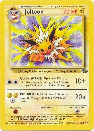 Jolteon 020/064 - Jungle Unlimited - Rare