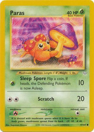 Paras 047/064 - Neo Revelation Unlimited - Common