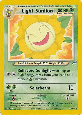 Light Sunflora 072/105 - Neo Destiny Unlimited - Common