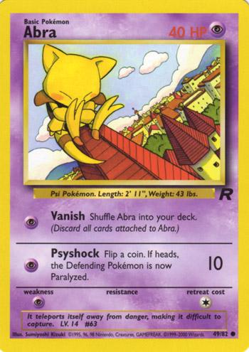 Abra 049/082 - Team Rocket Unlimited - Common