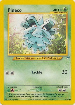 Pineco 077/105 - Neo Destiny Unlimited - Common