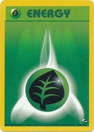 Grass Energy 129/132 - Gym Heroes Unlimited - Common