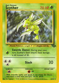 Scyther 010/064 - Jungle Unlimited Holofoil - Holo Rare