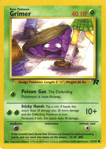 Grimer (57/82) - Team Rocket Unlimited - Common