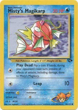 Misty's Magikarp 088/132 - Gym Challenge Unlimited - Common