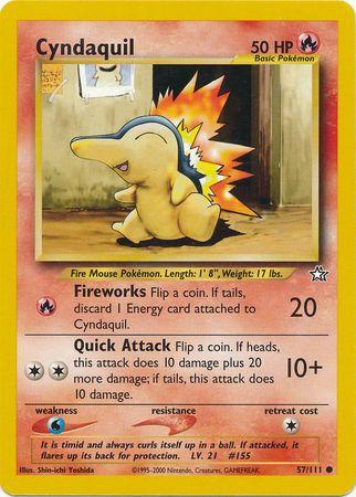Cyndaquil 057/111 - Neo Genesis Unlimited - Common