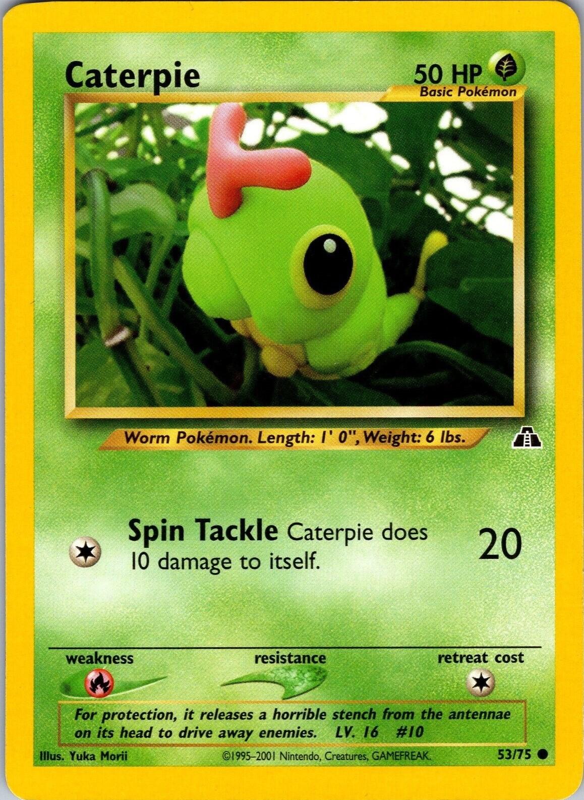 Caterpie 053/075 - Neo Discovery Unlimited - Common