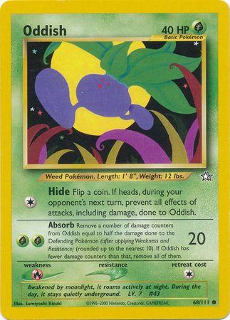 Oddish 068/111 - Neo Genesis Unlimited - Common