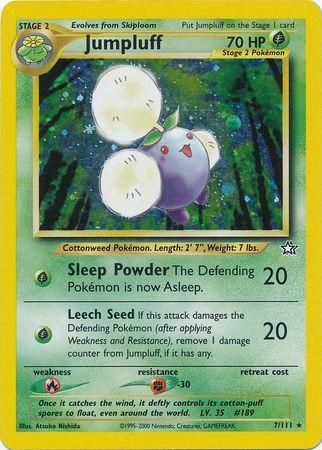 Jumpluff 007/111 - Neo Genesis Unlimited Holofoil - Holo Rare