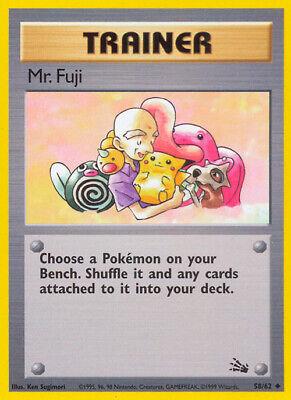 Mr. Fuji 058/062 - Fossil Unlimited - Uncommon