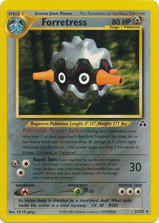 Forretress 021/075 - Neo Discovery Unlimited - Rare