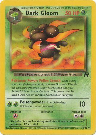 Dark Gloom 036/082 - Team Rocket Unlimited - Uncommon