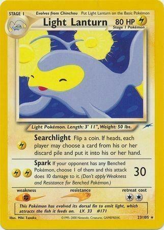 Light Lanturn 023/105 - Neo Destiny Unlimited - Rare