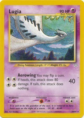 Lugia 020/064 - Neo Revelation Unlimited - Rare
