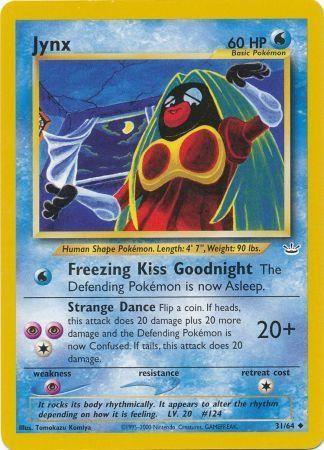 Jynx 031/064 - Neo Revelation Unlimited - Uncommon