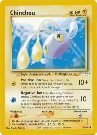 Chinchou 042/064 - Neo Revelation Unlimited - Common