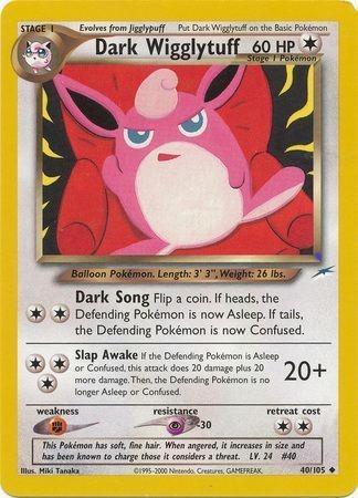 Dark Wigglytuff 040/105 - Neo Destiny Unlimited - Uncommon