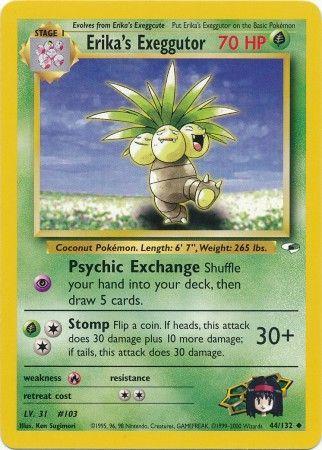 Erika's Exeggutor 044/132 - Gym Heroes Unlimited - Uncommon