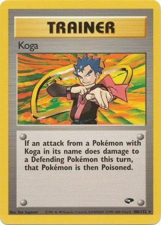 Koga 106/132 - Gym Challenge Unlimited - Rare