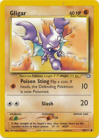 Gligar 059/111 - Neo Genesis Unlimited - Common