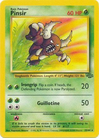 Pinsir 025/064 - Jungle Unlimited - Rare