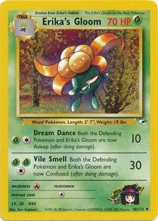 Erika's Gloom 046/132 - Gym Heroes Unlimited - Uncommon