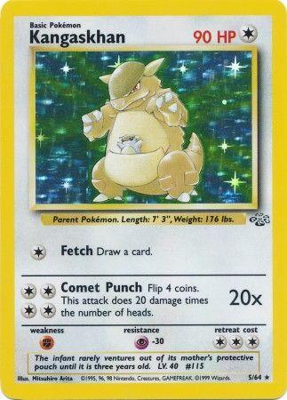 Kangaskhan 005/064 - Jungle Unlimited Holofoil - Holo Rare