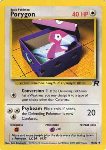 Porygon 048/082 - Team Rocket Unlimited - Uncommon