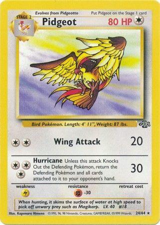Pidgeot 024/064 - Jungle Unlimited - Rare