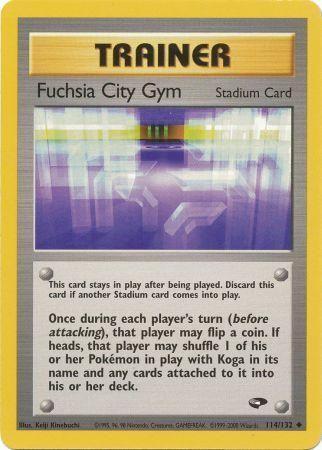 Fuchsia City Gym 114/132 - Gym Challenge Unlimited - Uncommon