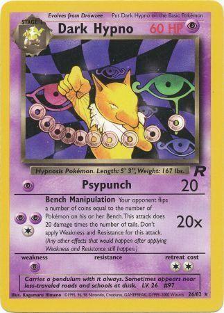 Dark Hypno 026/082 - Team Rocket Unlimited - Rare