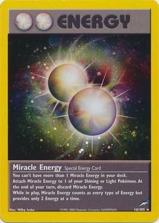 Miracle Energy 016/105 - Neo Destiny Unlimited Holofoil - Holo Rare