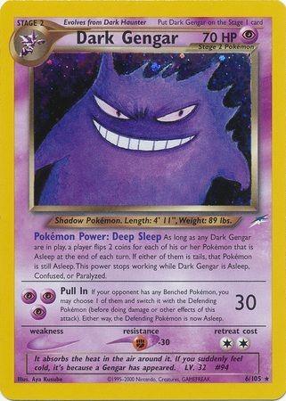 Dark Gengar 006/105 - Neo Destiny Unlimited Holofoil - Holo Rare