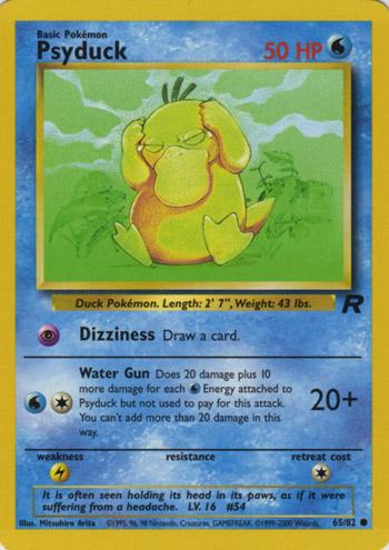 Psyduck 065/082 - Team Rocket Unlimited - Common