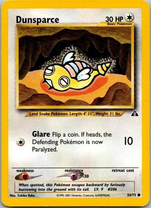 Dunsparce 054/075 - Neo Discovery Unlimited - Common