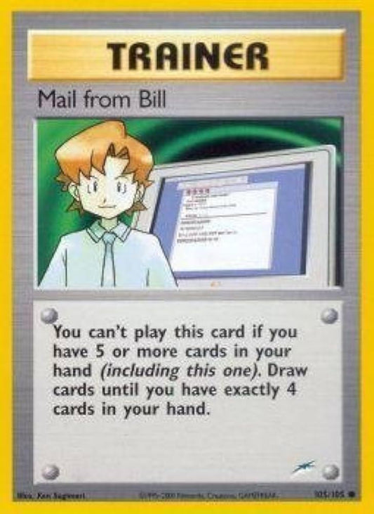 Mail from Bill 105/105 - Neo Destiny Unlimited - Common