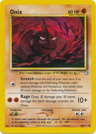 Onix 069/111 - Neo Genesis Unlimited - Common