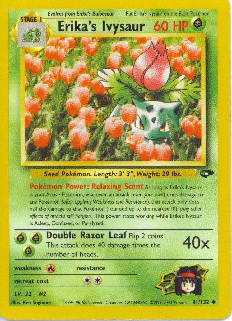 Erika's Ivysaur 041/132 - Gym Challenge Unlimited - Uncommon