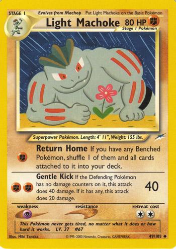 Light Machoke 049/105 - Neo Destiny Unlimited - Uncommon